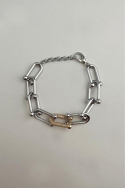 Modex Special Series Thick Tifany Bracelet with Zircon Stone