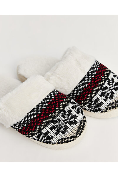 Chirpy Γυναικείες παντόφλες σπιτιού Tiri - Ethnic Pattern Cream