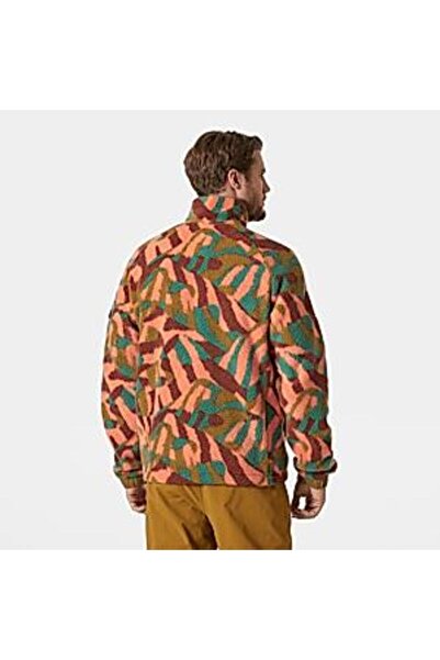 Helly Hansen Panorama Printed Pile Snap Mont Erkek Polar