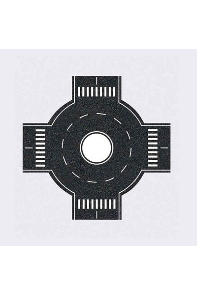 Jordania Flat And Round Rotary Crossroads--1/50--2 Pieces