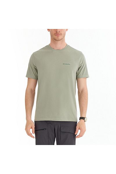 Columbia تي شيرت رجالي CS0282 CSC M أساسي بشعار SM