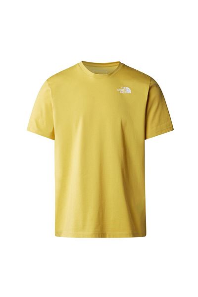 THE NORTH FACE Foundation Heatgraphic Men's Yellow Round Neck T-Shirt