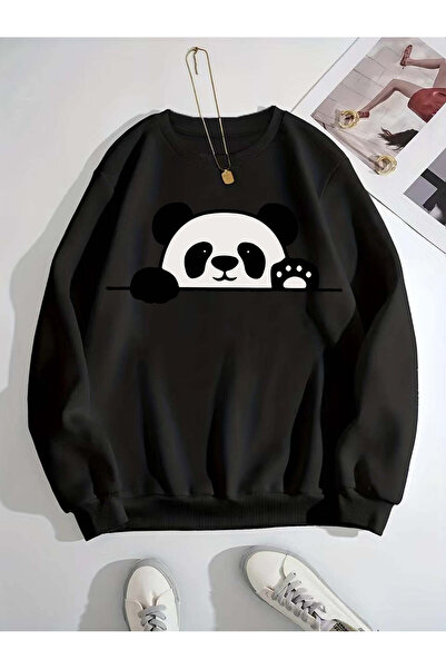 MODAVİBE Φούτερ από ύφασμα με μείγμα βαμβακιού και πολυεστέρα, με 2 κλωστές κ...