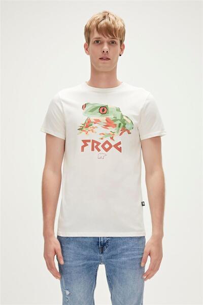 Bad Bear تي شيرت الضفدع للرجال