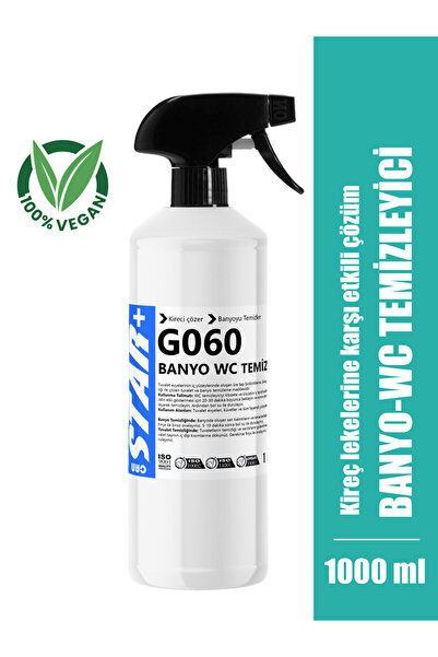 Can Star Güçlü Banyo Temizleyici ve Kireç Çözücü Sprey – Mentol Kokusu – 950 ml