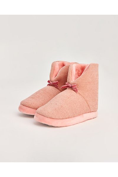 Chirpy Ment - Women's Slippers with Ribbon