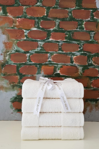 Özdilek Elissa Krem Рушник - 4 штуки