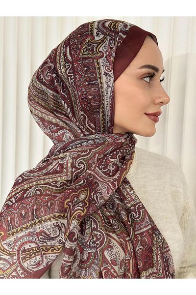 Pull Scarfs Ethnic Vual Angelo Pattern - Lilac