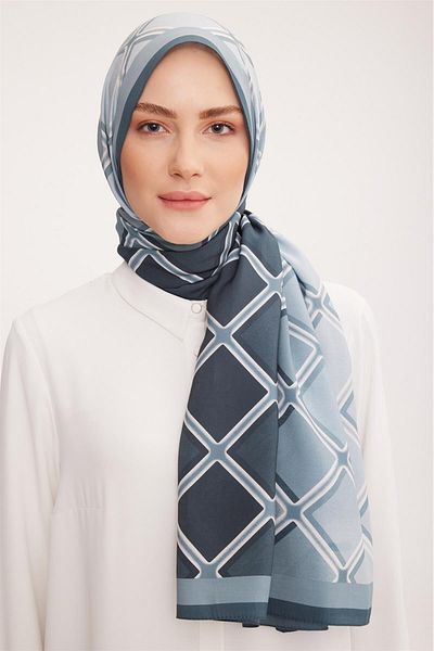 Armine Trend Turquoise Modal Shawl 5338-13