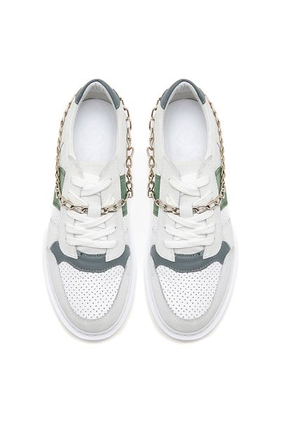 Desa Pantofi sport din piele pentru femei Betty White