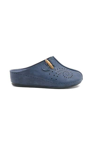 Kocamanlar Ayakkabı Aryan 09-269 Dr.Tavsiyeli Papuci ortopedici pentru femei BLUE ÎNCHIS