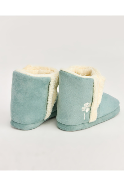 Chirpy Yons - Clover Detailed Women's Slippers