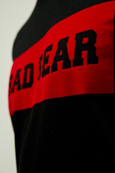 Bad Bear تي شيرت فلوج أسود ثلاثي الأبعاد مطبوع للرجال