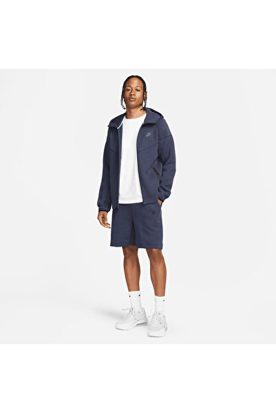 Nike Sportswear Tech Fleece Erkek Lacivert Şort