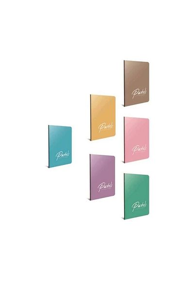 Gıpta Pastels A6 Wire Stitched Pp Cover 80 Yp Checked Notebook