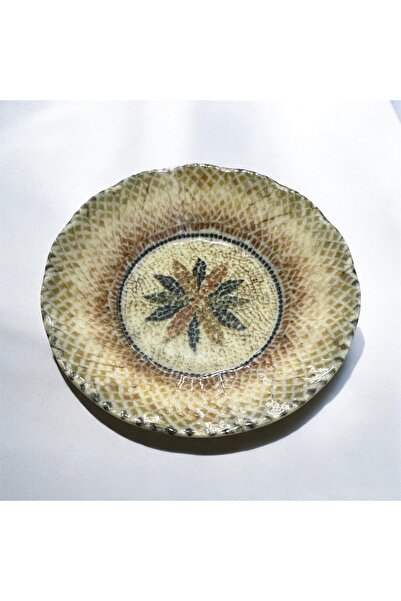 Güral Porselen Mozaik Çay Tabak 10cm 6’lı