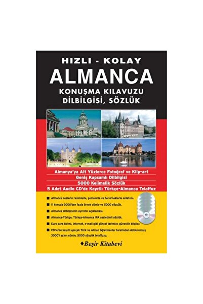 Beşir Kitabevi Ghid de vorbire rapid și ușor de gramatică germană Dicționar c...
