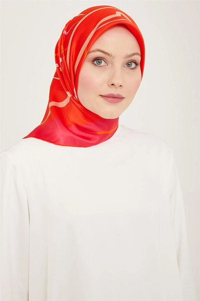 Armine Μεταξωτό κασκόλ 9115d Model Twill - Πακέτο 50