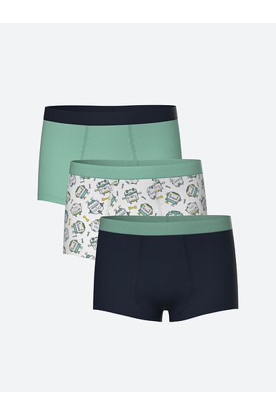 LC Waikiki Σετ 3 εμπριμέ μπόξερ για αγόρια