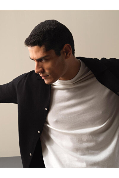 Xint Male Siyah Regular Fit Hırka