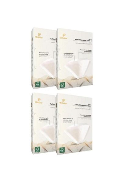 Tchibo 4 Filter Coffee Paper - Large Size
