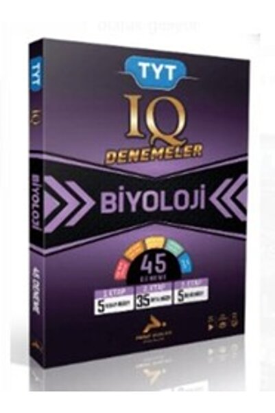 paraf yayınları Paraf Yayınları Tyt Iq Biyoloji 45 Branş Denemesi
