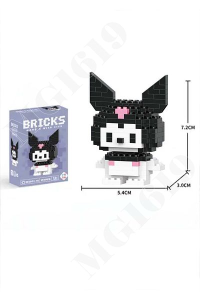 Bricks Korumi Black Rabbit 3D Puzzle
