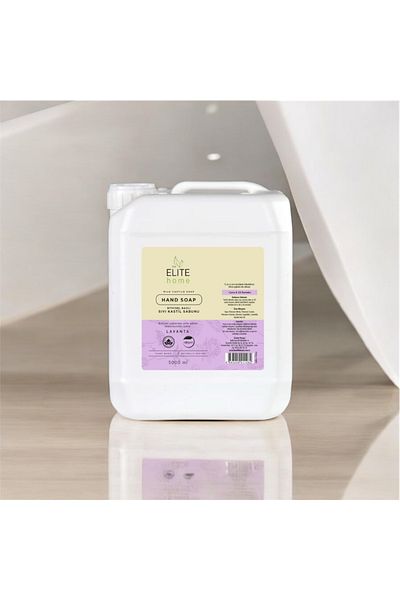 The Elite Home Vegetable Based and Vegan Certified Liquid Hand Soap (LAVENDER) 5 kg