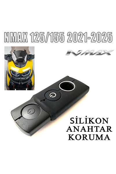 YSGMOTOPARTS Yamaha Nmax 125/155 2021-2024 Kumanda Anahtar Koruyucu Kılıf Sil...