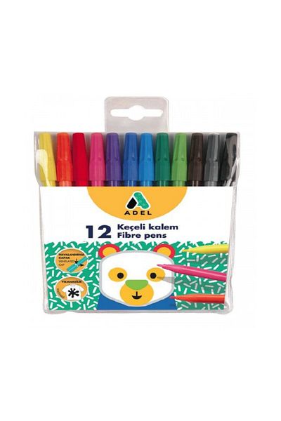 Adel 12 Pack Felt Tip Pens