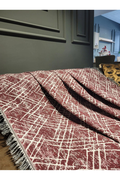 Rell Home Ikili Set Dokuma Koltuk Örtüsü Seti 170x220cm