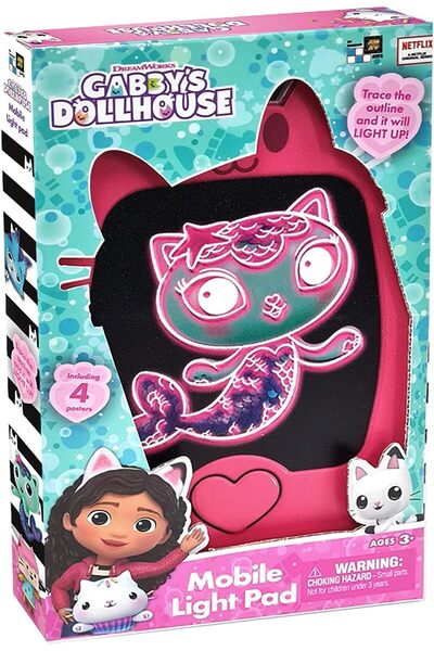 Gabby's Dollhouse لوحة مضيئة متنقلة