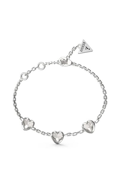 Guess Jgujubb04611Jwrhs Women's Heart Bracelet