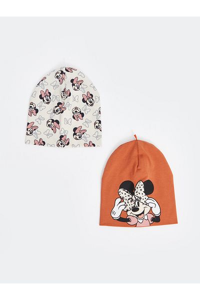 LC Waikiki Beretă pentru fetiță cu imprimeu Minnie Mouse, 2 piese