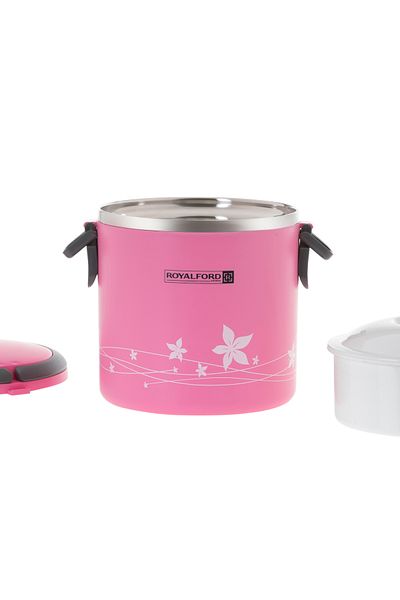 ROYALFORD 1.80L 2-in-1 Lunch Box With Stainless Steel Inner