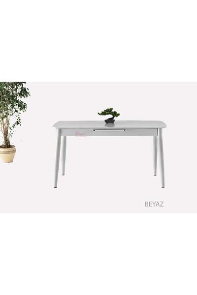 Sweet Home Masa Sandalye Ortadan Açılabilir Mdf  Yemek Masası, Mutfak Masası ( 70x120 CM )