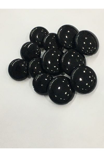 karantuhafiye Black Pearl Button Set