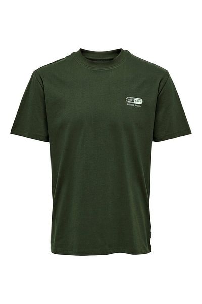 Only & Sons Ανδρικό μπλουζάκι Onsharold Reg Logo Ss Tee