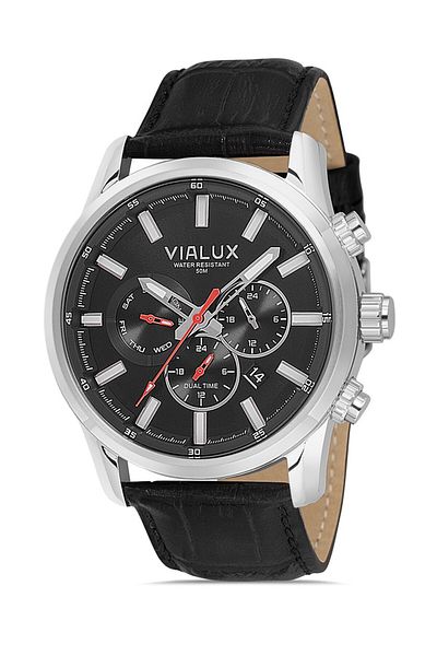 Vialux Vx577S-04Bs Men's Wrist Watch