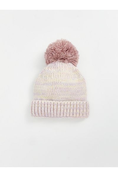 LC Waikiki Baby-Mädchen-Mütze mit Pompon