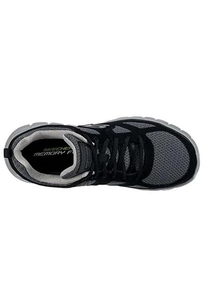 SKECHERS Burns Agoura 52635-bkgy černé pánské sportovní boty