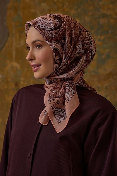 Şalland Shalland Ethnic Pattern Scarf