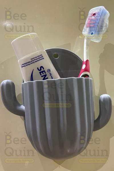 HASBY Organizator de machiaj gri pentru cremă cosmetică și dulap decorativ pe...