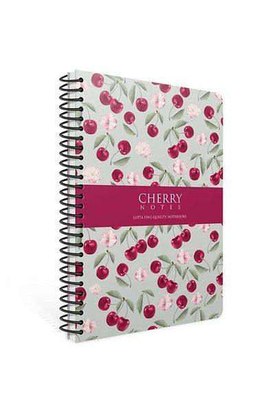 Gıpta Cherry 17X24Cm 120Yp Spiral Hard Cover Ruled Notebook - 1 Piece