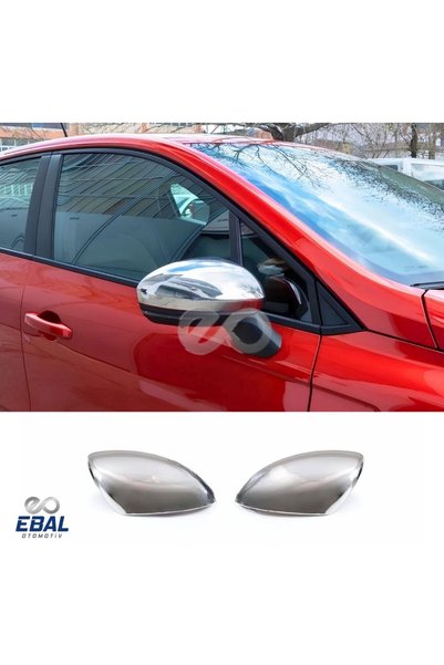 EBAL OTO AKSESUAR Renault Megane 4 Uyumlu Krom Ayna Kapağı 2 Parça 2015 Üzeri...