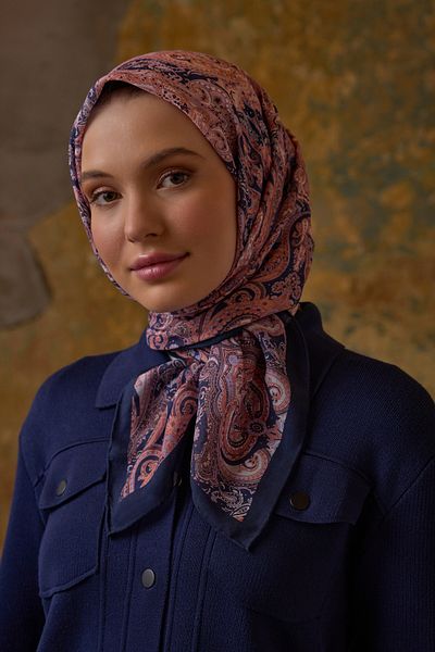 Şalland Shalland Ethnic Pattern Scarf