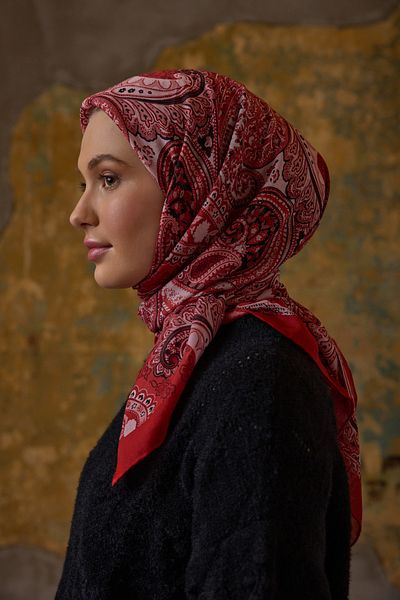 Şalland Ethnic Pattern Scarf