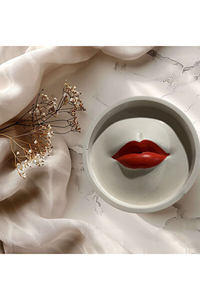 Desu accessories Dekoratif Dudak Şeklinde Tütsülük