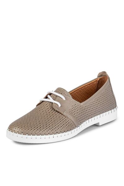 PİERRO SHOES Genuine Leather Casual Women's Shoes