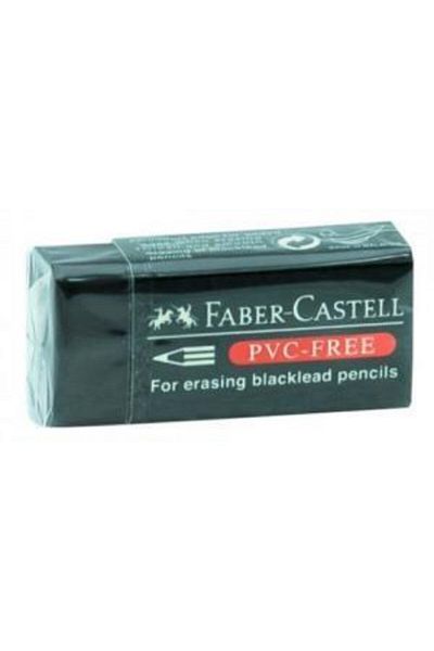 Faber Castell Small Size Black Eraser - Pvc Tour No:30 5 Li